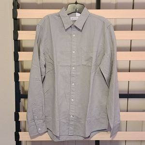 Linen button down